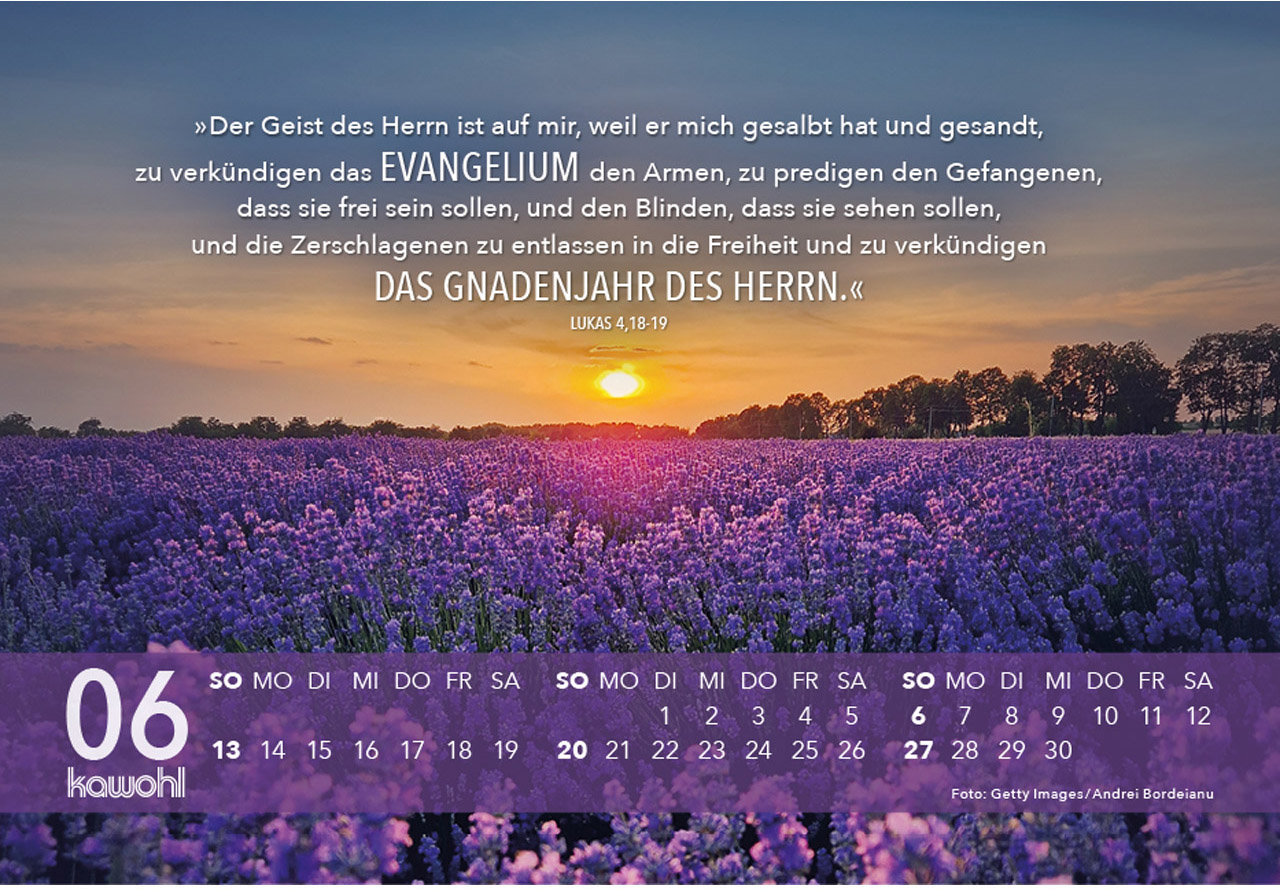 Jesus Zitate 2027 - Aufstellkalender