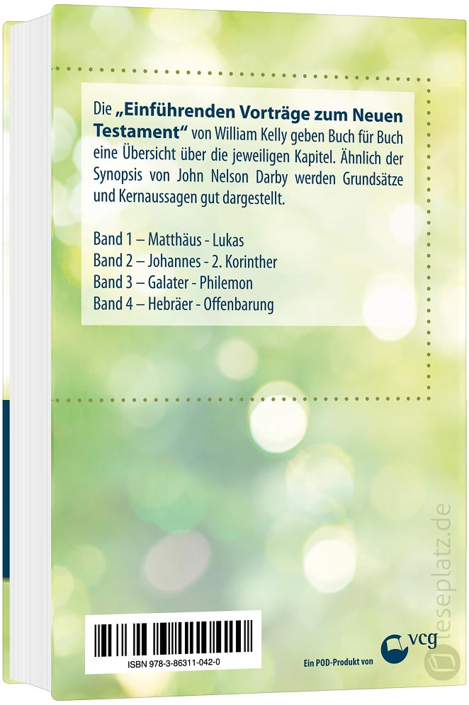 Einführende Vorträge zum Neuen Testament (2)