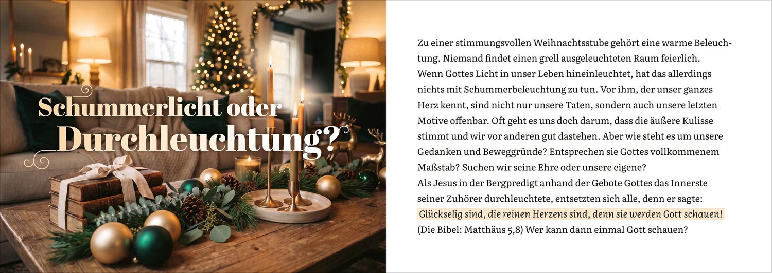 Mehr als weihnachtliche Gefühle! - Verteilheft