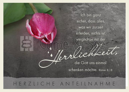 15-3619 Faltkarte "Herzliche Anteilnahme"