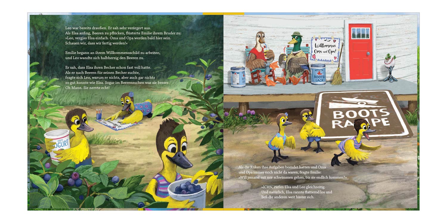 Elsa will die Erste sein