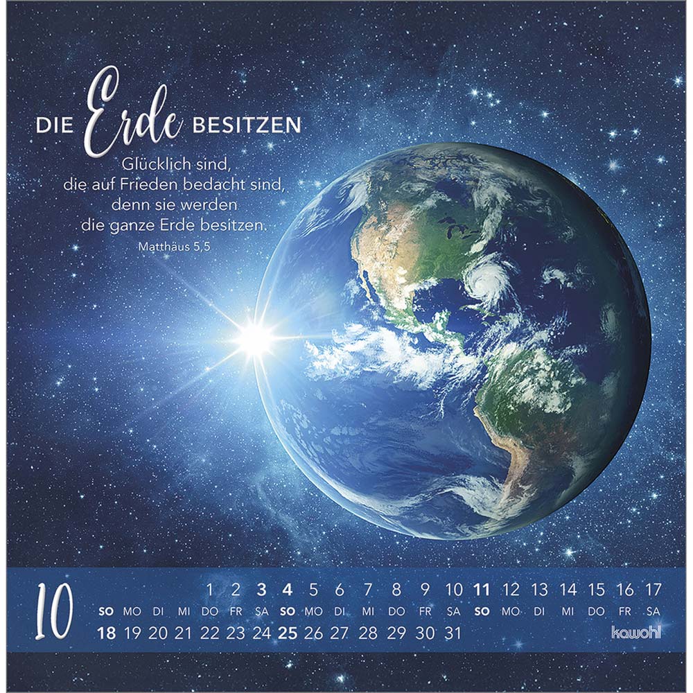Die Liebe bleibt bestehn 2026 - Postkartenkalender