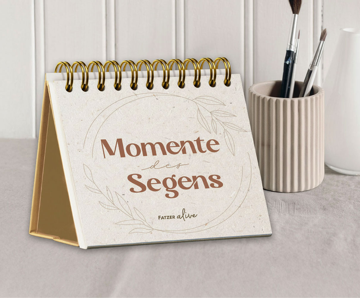 Momente des Segens - Aufstellbuch