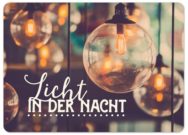 Postkarte "Big Blessing - In der Nacht"