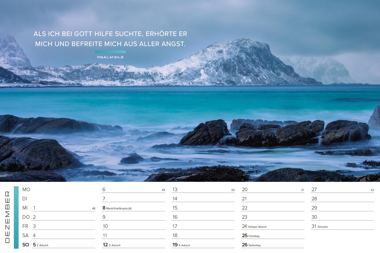 Life-is-More 2027 - Panoramakalender