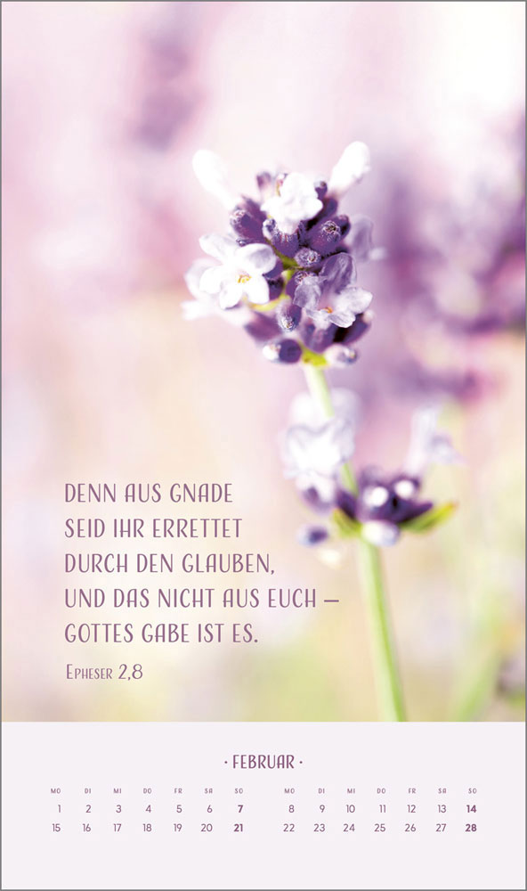 Zarte Blumengrüße 2027 - Wandkalender