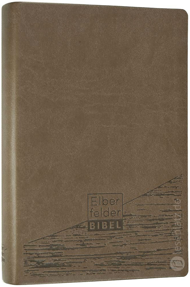 Elberfelder Bibel 2006 Standardausgabe - Kunstleder braun