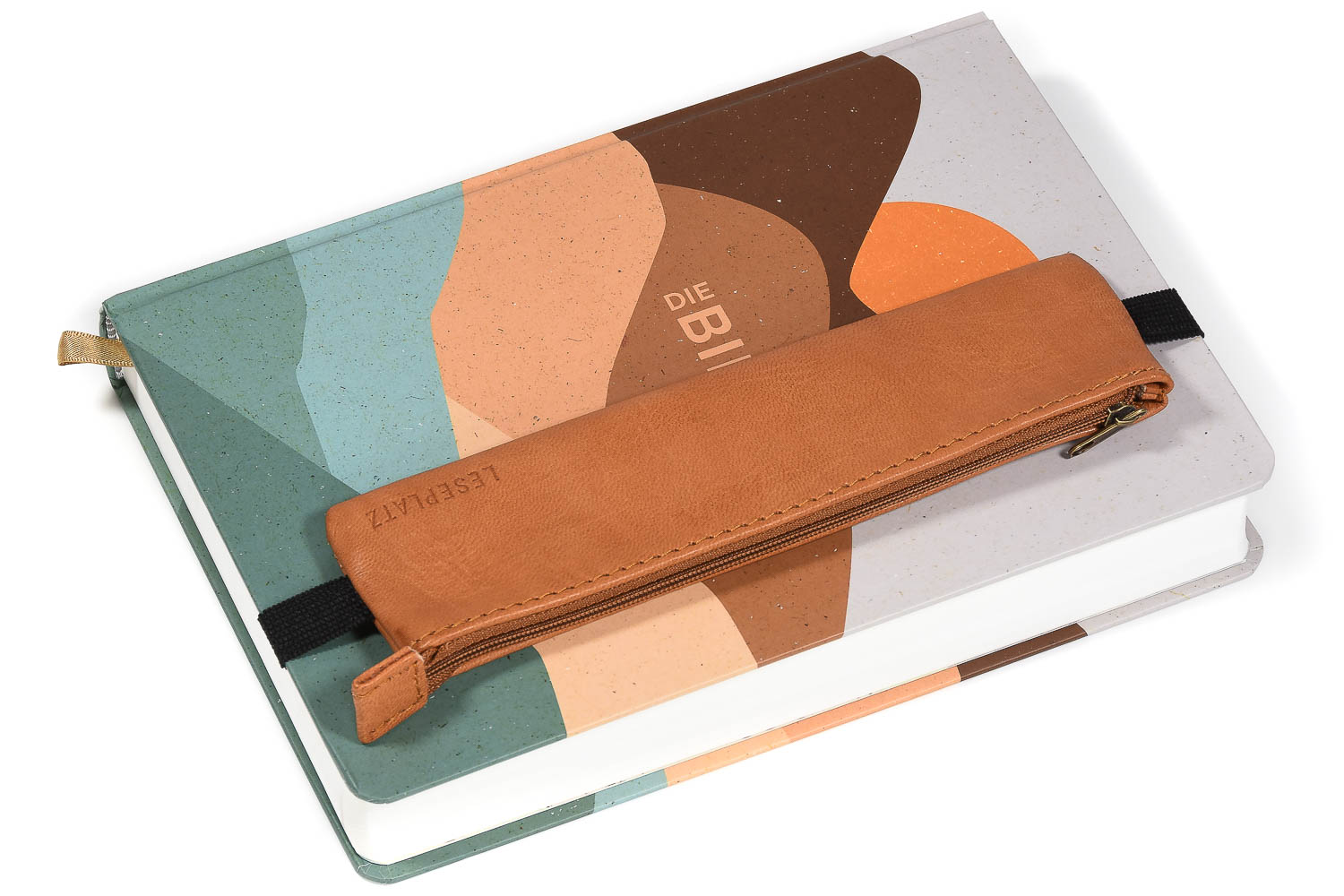 Leder-Stifte-Mäppchen "Agadir" hellbraun Leder-Stifte-Mäppchen "Agadir" hellbraun