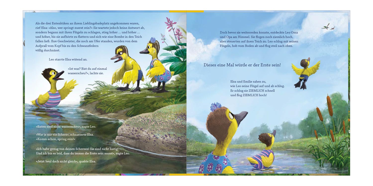 Elsa will die Erste sein