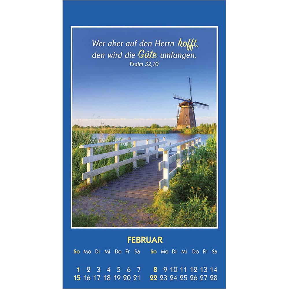 Gottes Wort - Licht für den Tag 2026 - Aufkleberkalender