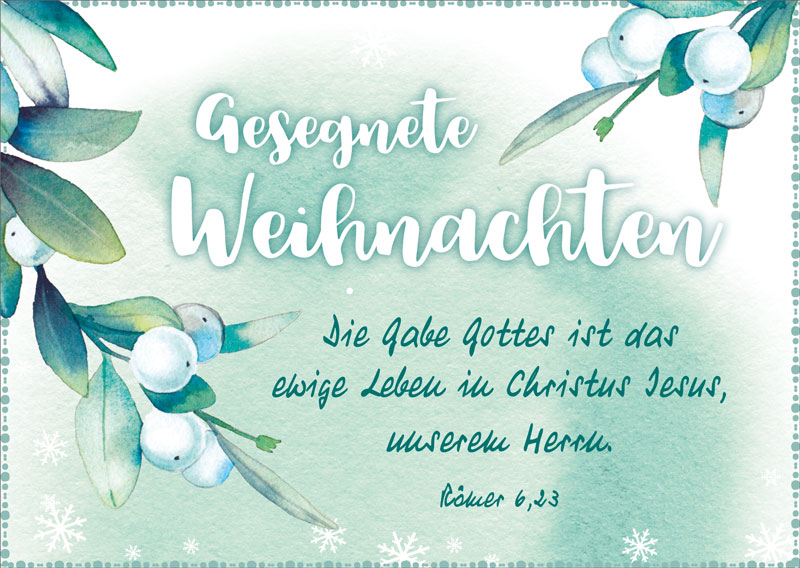 Postkarte "Die Gabe Gottes"