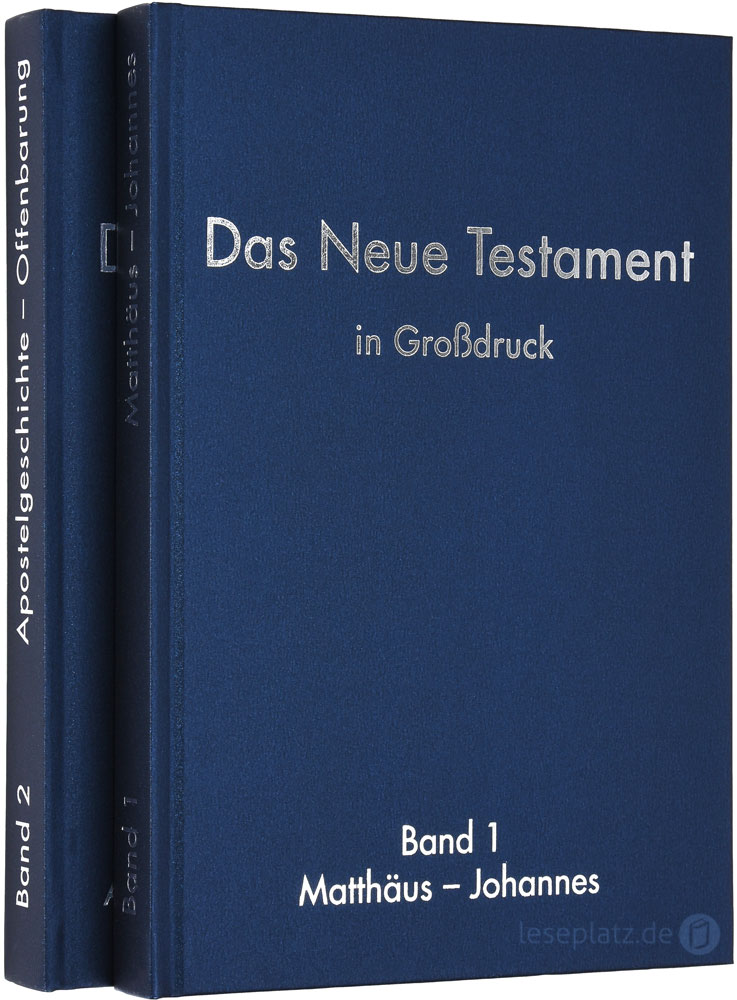 Elberfelder 2003 -  Das Neue Testament in Großdruck (2 Bände)