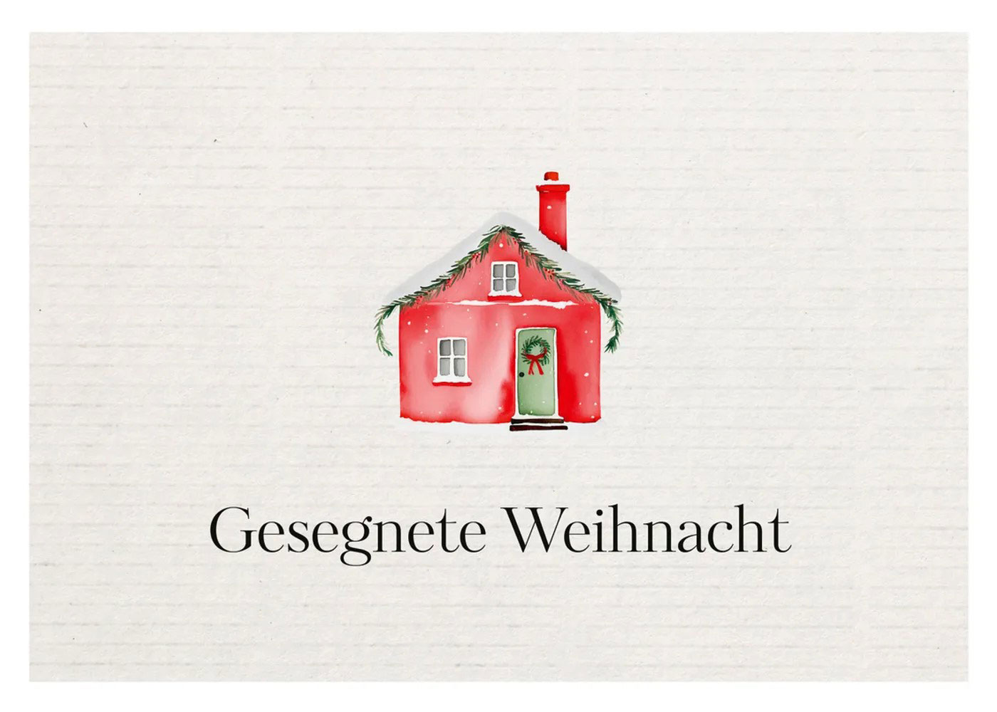 Gesegnete Weihnachten - Postkartenset