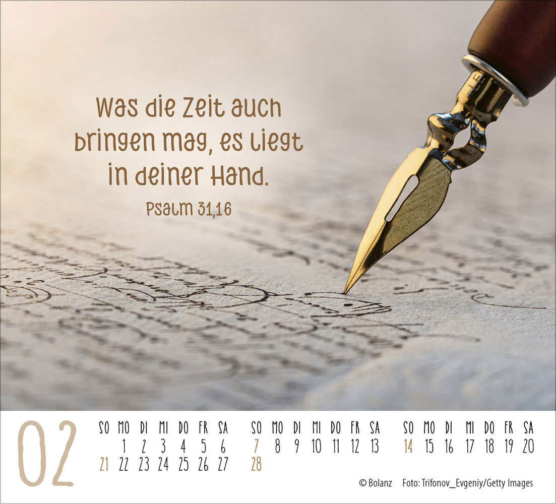 Danke 2027 - Minikalender