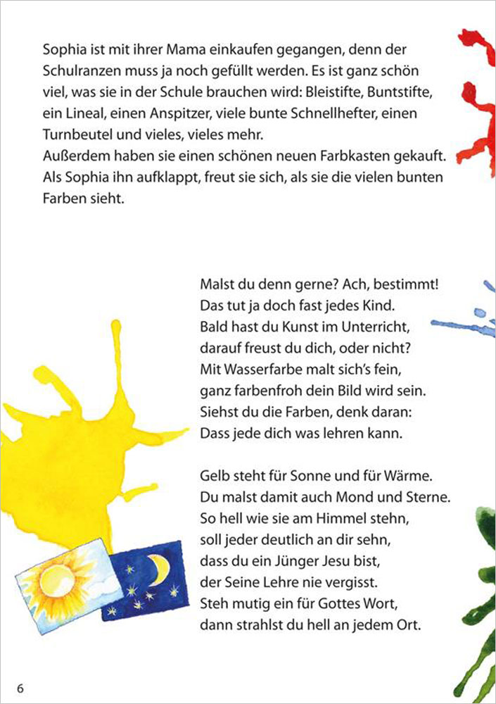 Jetzt bist du ein Schulkind - Mädchen