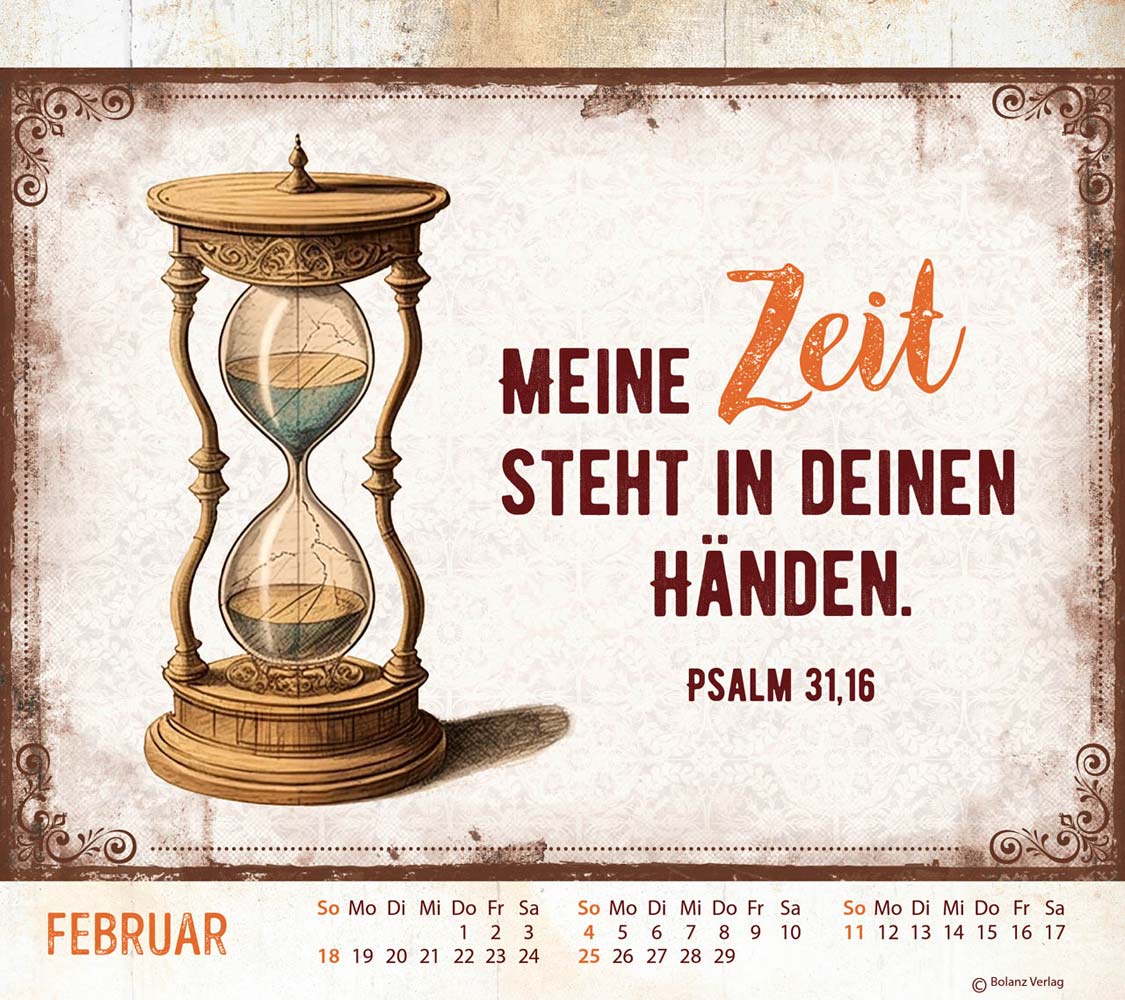 Starke Worte 2024 - Vintage - Tischkalender Starke Worte 2024 - Vintage - Tischkalender