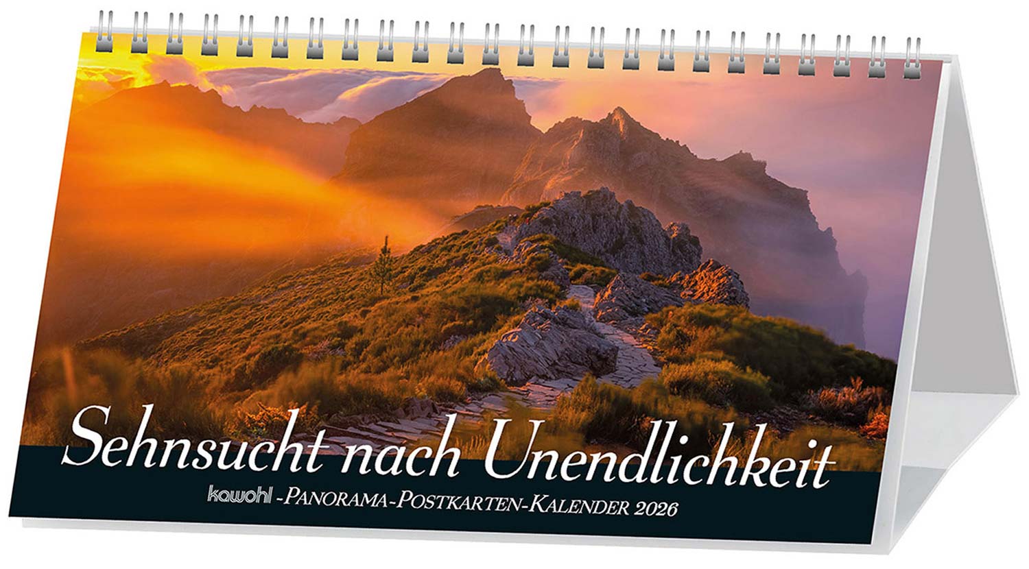 Sehnsucht nach Unendlichkeit 2026 - Postkartenkalender