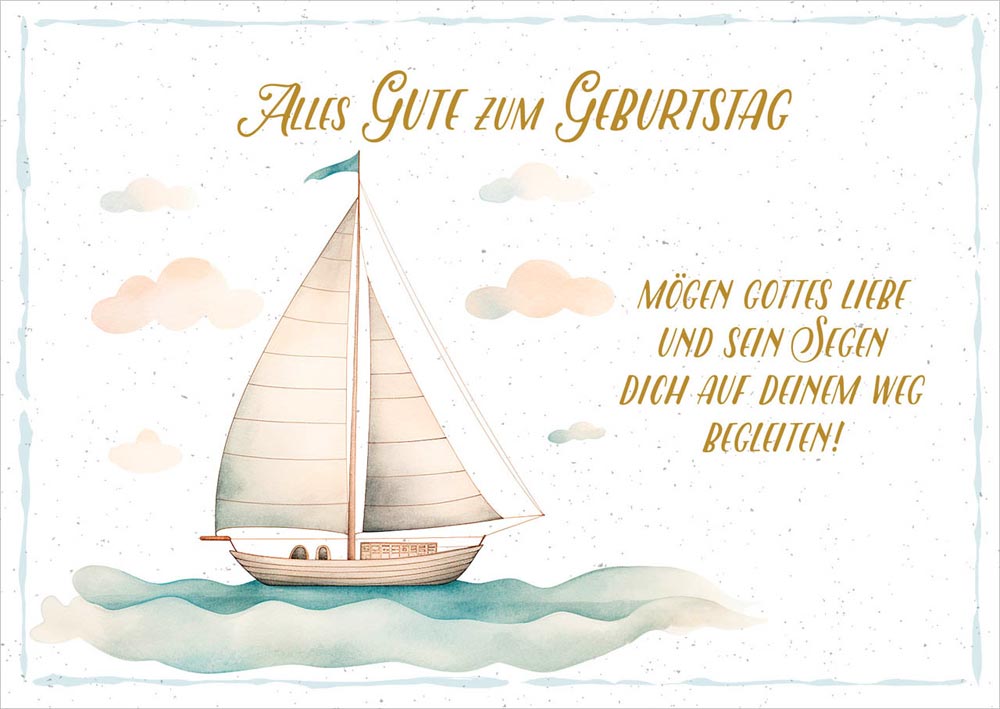 Postkarte "Segen auf deinem Weg" Postkarte "Segen auf deinem Weg"