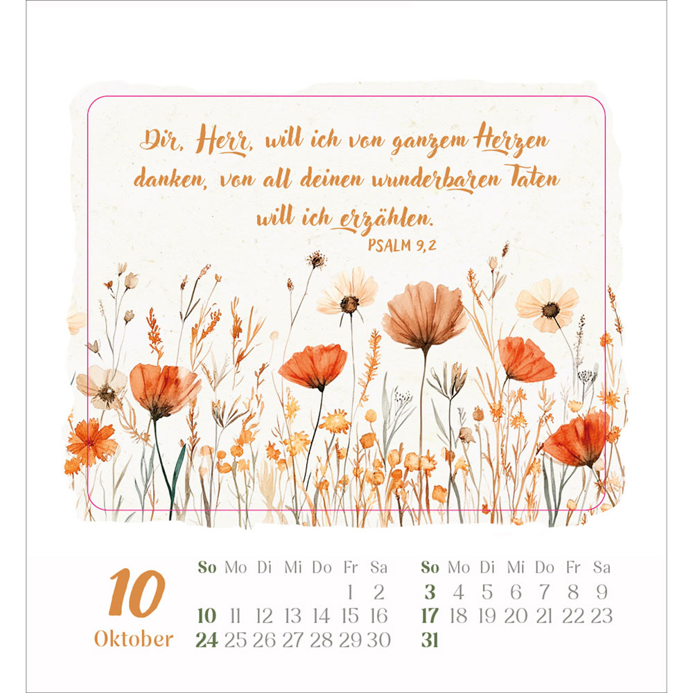 Kleine Freude im Herzen 2027 - Aufkleber-Kalender
