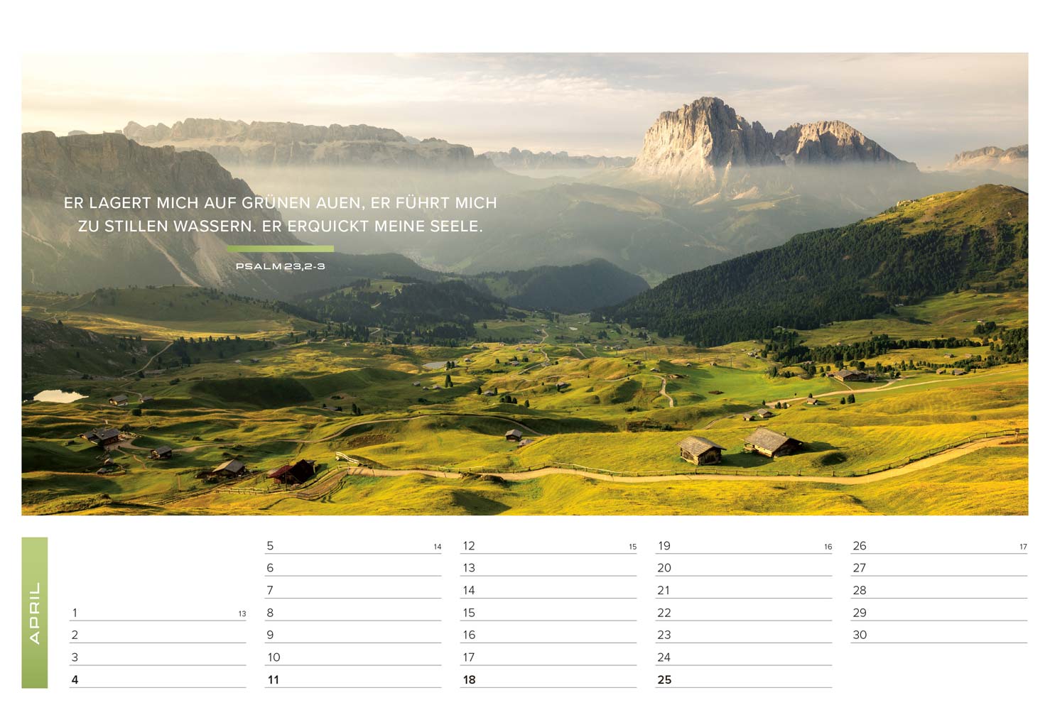 Life-is-More 2027 - Panoramakalender (M-Format)