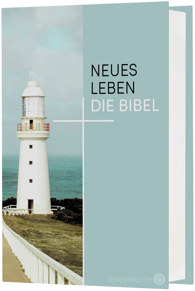 Neues Leben. Die Bibel - Taschenausgabe - hellblau "Leuchtturm"