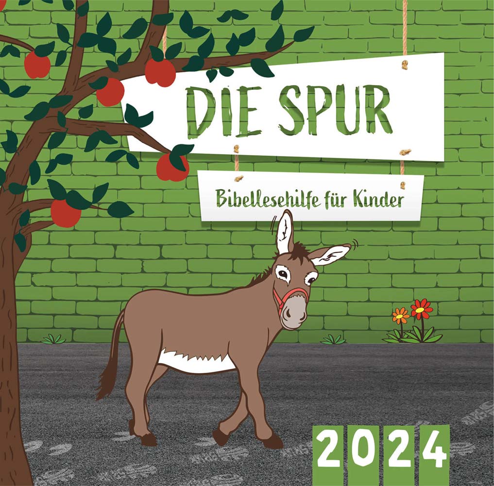 Die Spur 2024 - Bibellesehilfe für Kinder